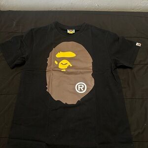 Bape big ape head black tee